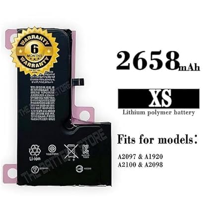 Image of THE BATTERY STORE Original Battery for iPhone Xs / A2097 / A1920 / A2100 / A2098 Battery with 6 Month Warranty **** (P3)