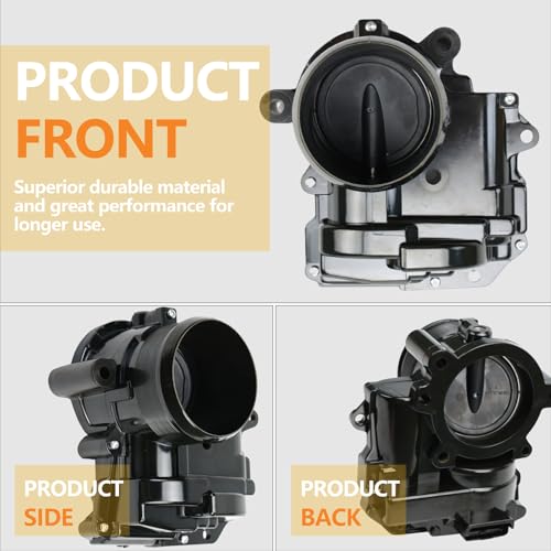 Taesayl Drosselklappengehäuse für Citro C4 F20 F21 F30 F80 R56 R57 R58 R59 R60 R61 C40000163631 Throttle Body Drosselkörper 13548624189 13548675278 8624189