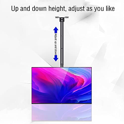 Support TV orientable pour supprimer les reflets sur écran 40 à 70 pouces