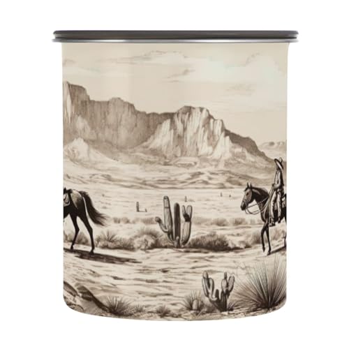 Envase Hermético de Acero Inoxidable para Café 30oz