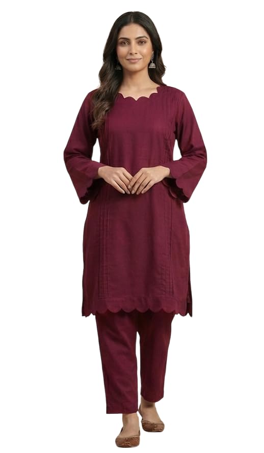 LookBeautifull Women's Cotton I Kurta Set | Soft Fabric | Stylish Ethnic Suit - Review, Price and Buying Guide