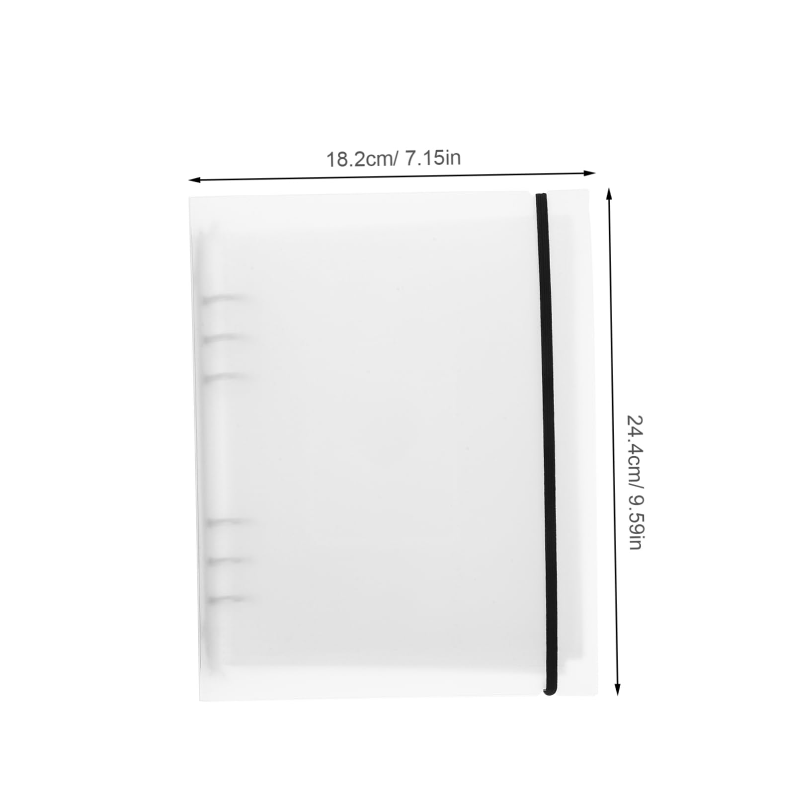 BCOATH 1set Photo Album Binder with Transparent Sleeves Wedding Photo Organizer for and Storage of Cards Recipe Flash and Medical Cards Sturdy Material Stylish Design