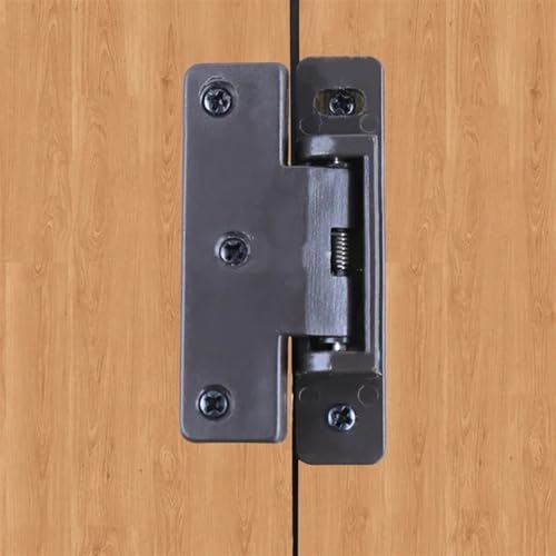 Charnière à ressort en plastique : lot de 4 pour placard et meuble - 4