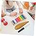 Milisten 1 Set Portable Guiro Percussion Instrument with Scraper Lightweight Musical for Home Kindergartens and Music Training Enhances Hands Skills and Creativity