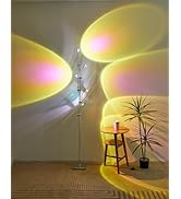 NKU Sunset Floor Lamp Projector 5 Head Multi Head Floor Light with