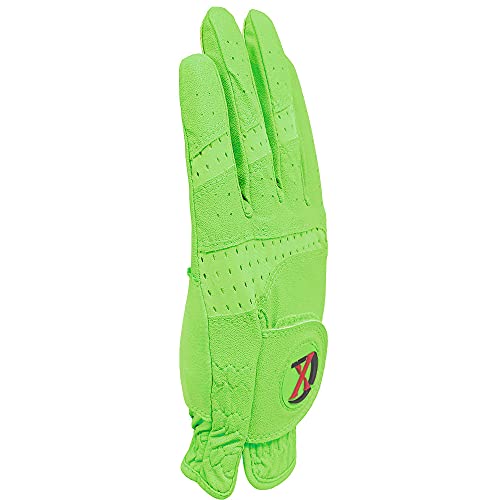 Xeirpro Premium 4 Pack All Weather Golf Gloves For Men Worn On Left Hand For Right Handed Golfer- Comfort And Secure Fit Ultra Grip Leather Soft Flexibility (Medium, Green) #TOP3