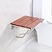 BAR STOOL NAN Liang Banc de Douche Rabattable Tabouret Fixé au Mur Tabouret Pliant Chaise à Chaussures, Chaise Murale de Bain, 2Dimension, Support ZZ 300lbs (Taille : 30x25.8x29cm)