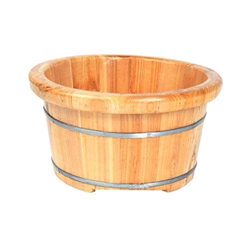Spa de pies de madera para pedicure y masaje