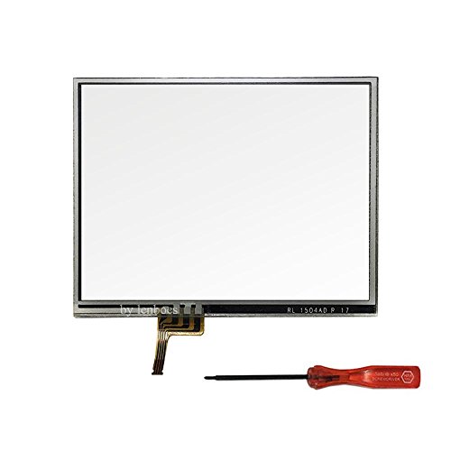 Image of Front Outer Panel Touch Screen Digitizer Repair Replacement Glass Lens (NO LCD Screen) with Y-Tool for Nintendo 3DS Console (NOT for 3DS XL LL)