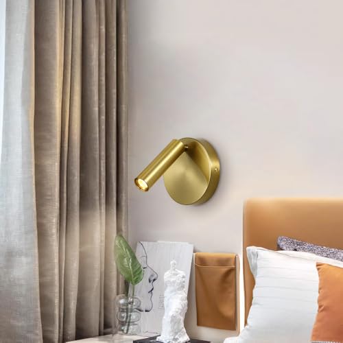 Lampara de pared de cabecera estilo moderno para leer libros en la cama 7