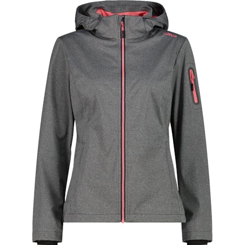 Veste softshell légère CMP coupe-vent imperméable femme grande taille 3XL