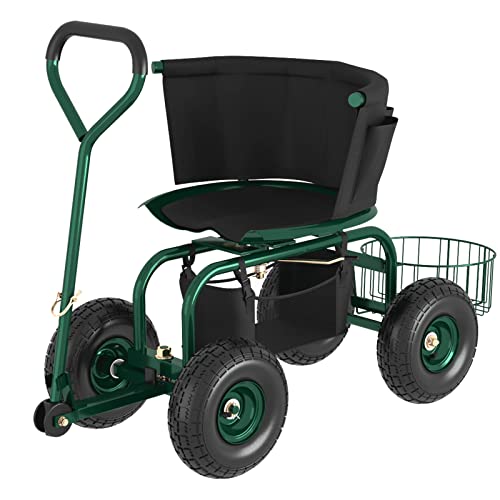 Top 10 Best Garden Cart With Seat Reviews & Buying Guide Katynel