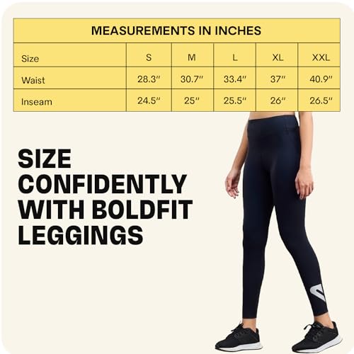 Boldfit Gym Pants for Women Workout Gym Wear for Women Leggings Regular Wear Yoga Pants for Women Gym Leggings for Women Everyday Multipurpose Pants for Women Sports Gym Tights for Women Activewear - Image 6