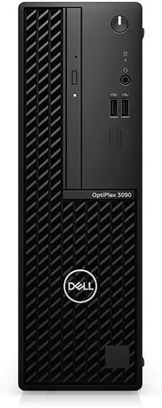 DELL Optiplex 3090 SFF - i3-10105 (4 Cores, 4.4Ghz), 8GB DDR4, 512GB NVMe SSD, LAN, DVD-Writer, Intel UHD Graphics 630, FREE Windows 11 Pro Upgrade (Renewed)