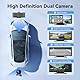 10,26 Zoll 4K Wireless Carplay Display Android Auto Display,Autoradio Kabelloses Carplay Bildschirm,Android Auto Bildschirm mit AUX/FM,Dash Cam,Rückfahrkamera,Mirror Link,Bluetooth für alle Fahrzeuge