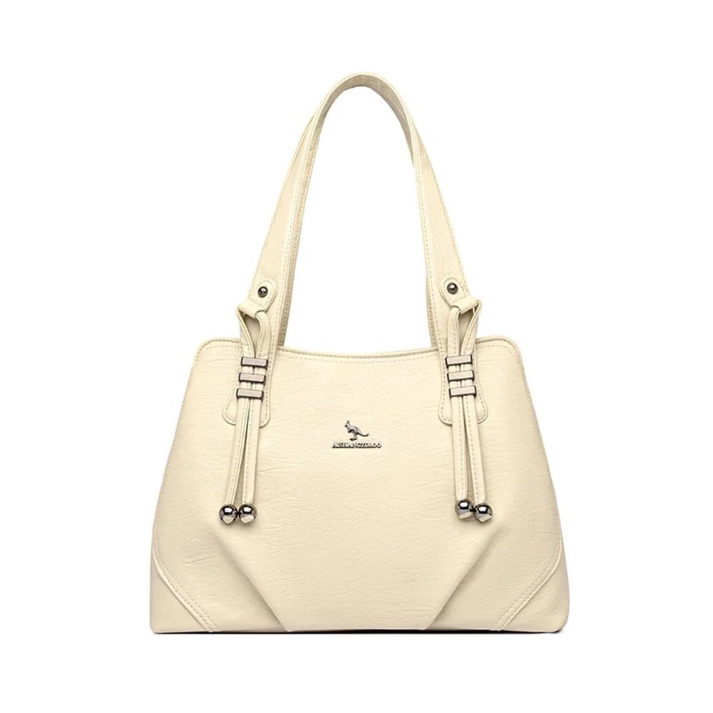 Miękkie skórzane luksusowe torebki damskie designerskie 3 warstwy torba na ramię crossbody damska duża pojemność zakupy torba kurierska
