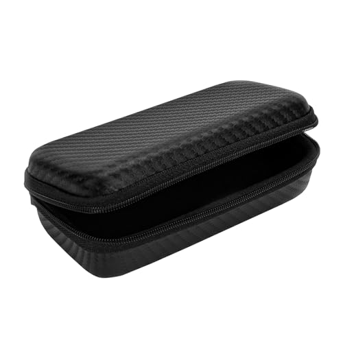 Geekria Shield - Funda para auriculares compatible con Sennheiser PXC300, PXC250-II, PXC250, Sony WI-XB400, WI-SP600N, bolsa de transporte rígida de repuesto con almacenamiento de cable (negro)