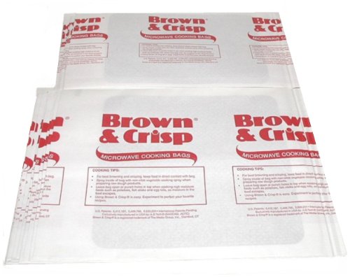 Pack Of 30 Microwave Oven ~ Brown and Crisp ~ Cooking Bags 20 Lg & 10 Med