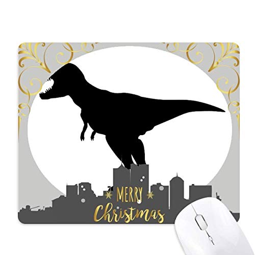 Tapis de souris os de dinosaure en caoutchouc pour éviter les glissements