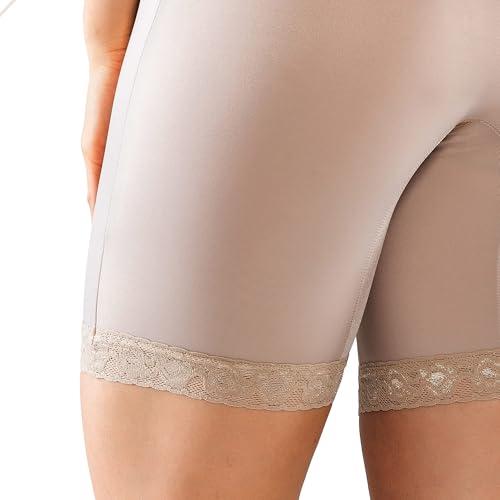 Body Macaquinho Modelador Feminino Pós Cirurgia Redutor de Medidas (M, BEGE)