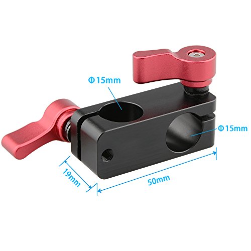 Image of CAMVATE 15mm Right Angle Rod Clamp for Video Camera DSLR Rig
