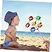 IWOWHERO 25pcs Cartoon Windmill Spinners Kids Windmill Toy Durable Material Fun for All Ages Decor Random Style