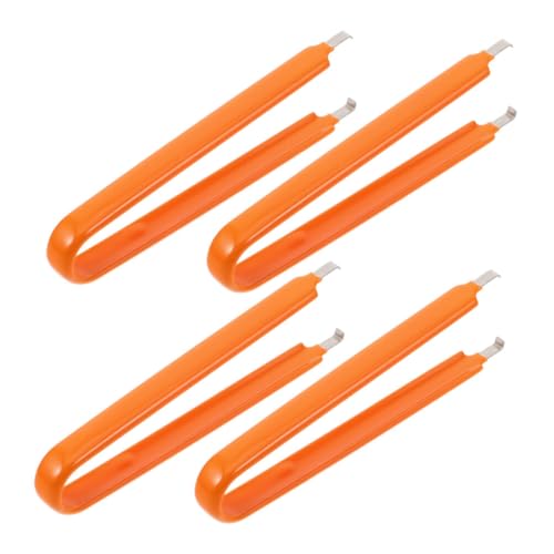 4 pezzi Estrattore Fusibili Auto Pinzetta Precisa per Clip e Componenti Motore Strumento Versatile per Manutenzione Rapida e Sicura Veicoli