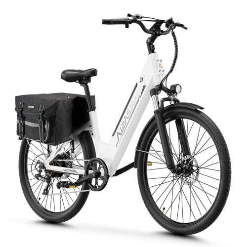 Aipas C1/C2 Electric Bike for Adults, 1100W Peak Motor, 62-Mile Range Ebike
