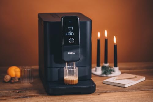 Nivona NIVO 8111 Kaffeevollautomat mit Milchschaum & Nitro Kaffee – Chilled Brew, OneTouch Cappuccino & Espresso, App-Steuerung via Bluetooth, RomaticaPlus Brüheinheit, Schwarz