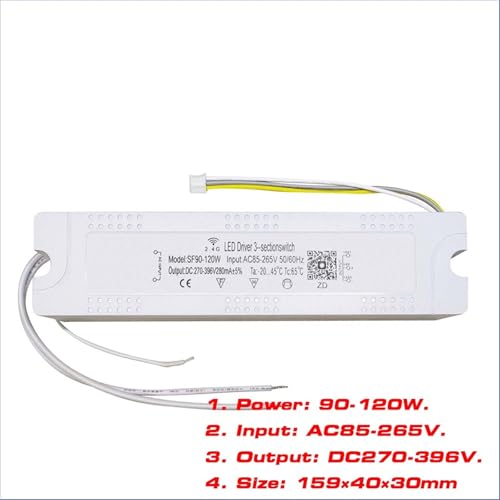 Transformateur LED dimmable pour salon moderne avec contrôle par application
