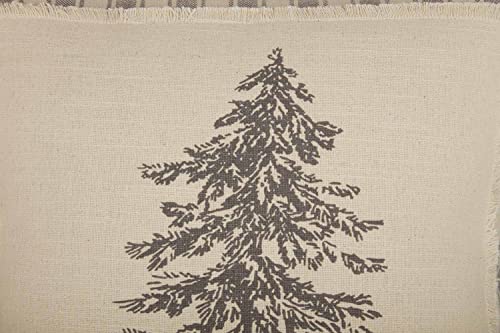 Piperclassicssketchedtreethrowpillowcover18lx18wprintedchristmastreegraycreamtickingstripeaccentpillowfarmhouseholidayseasonaldecor  Urban Country Home Decor Piper classics sketched tree throw pillow cover 18 l x 18 w printed christmas tree gray cream ticking stripe accent pillow farmhouse holiday seasonal decor  urban country home decor