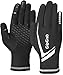 Produktbild GripGrab Unisex  Erwachsene Running Expert Vollfinger Winter Touchscreen Laufhandschuhe Jogging Handschuhe Laufen Hi-Vis Hoch Sichtbar, Black, L