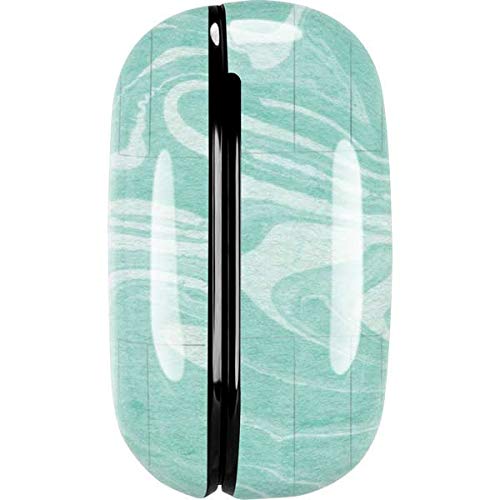 Skinit Decal Audio Skin Compatible with Samsung Galaxy Buds Pro Originally Designed Mint Marbling Design