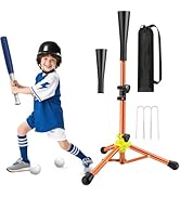Amazon | バッティングティー 子供53-76cm無段階式 バッティング