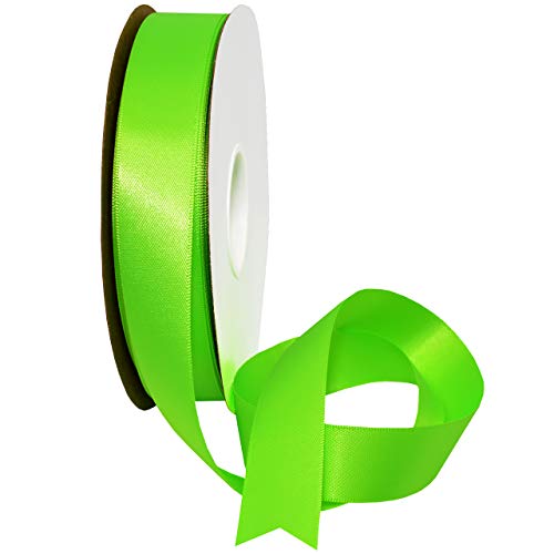 Image of Morex Ribbon 08822 /50-556 Ribbon, 7 /8 inch x 50 Yd, Acid Green