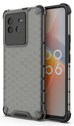 Image of Glasgow Back Case Cover Designed for IQOO Neo6 5G / IQOO Neo 6 5G - Black