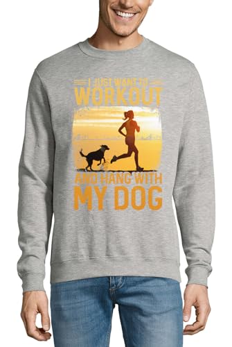 Pull en coton pour afficher votre amour des chiens et du sport au quotidien