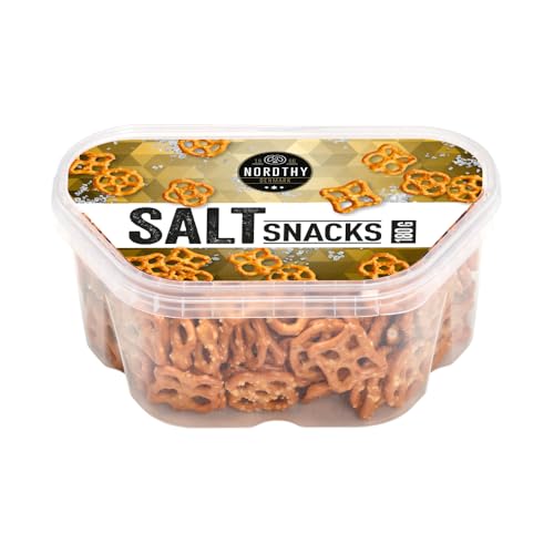 2 x 180g Salt Snacks - Knuspriges Salzgebäck -Cracker Snack Box aus Dänemark