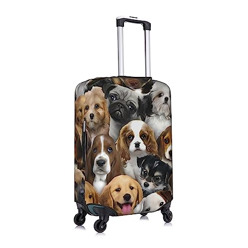 Housse de protection pour valise taille M à fermeture éclair