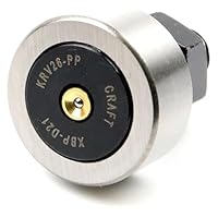 Parts and Parts Kurvenrolle KRV26-PP 10x26x36,2mm, Laufrolle ohne Axialführung, mit Innenring, ISO 7063, für radiale Belastungen