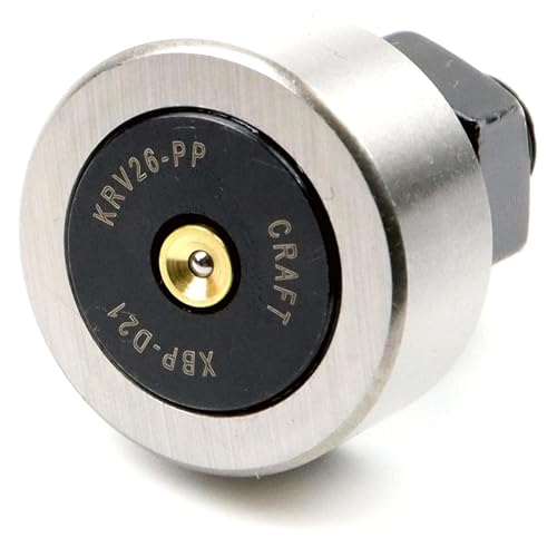 Parts and Parts Kurvenrolle KRV26-PP 10x26x36,2mm, Laufrolle ohne Axialführung, mit Innenring, ISO 7063, für radiale Belastungen