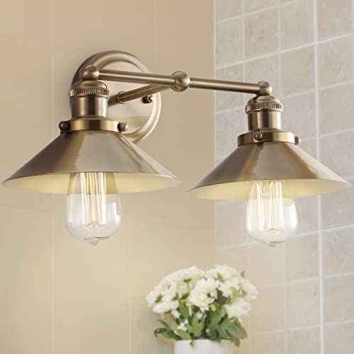 JONATHAN-Y-JYL7430A-August-175-2-Light-Metal-Shade-Farmhouse-Sconce-Contemporary-Transitional-2200K-Edison-25W-Bulbs-Included-for-Bedroom-Living-Room-Bathroom-Vanity-Lighting-Brass-Gold JONATHAN Y JYL7430A August 175 2 Light Metal Shade Farmhouse Sconce Contemporary Transitional 2200K Edison 25W Bulbs Included for Bedroom Living Room Bathroom Vanity Lighting Brass Gold
