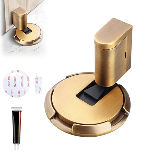 Deltana FDB138U14 Solid Brass 13/8-Inch Floor Door Bumper