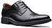 Clarks Men's Whiddon Cap Oxford, Black Leather, 11