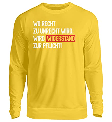 Pull unisexe taille M vêtement Jaune soleil imprimé texturé