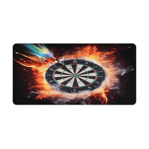 Protector para Escritorio Dart Board Grande de Goma