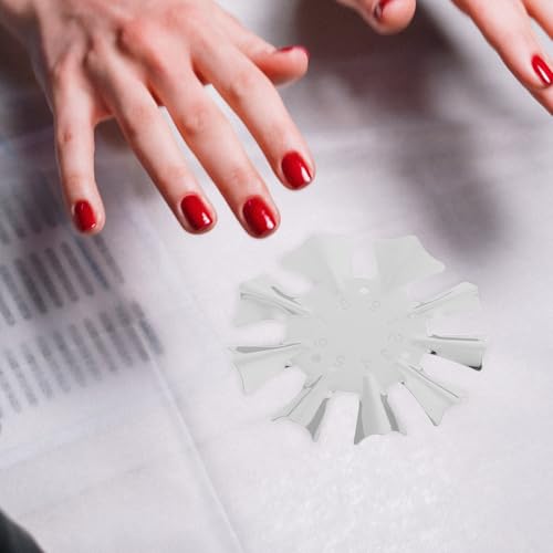 FRCOLOR Easy French Nail Smile Linha Nail Art Manicure Edge Trimmer Staniless Steel 9 Tamanhos Ferra