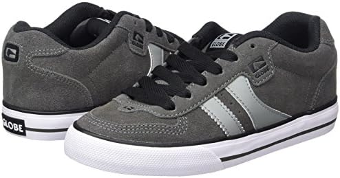 Globe Boys’ Skateboarding Shoes, Grey (Charcoal/Grey), 6.5 | Image 6