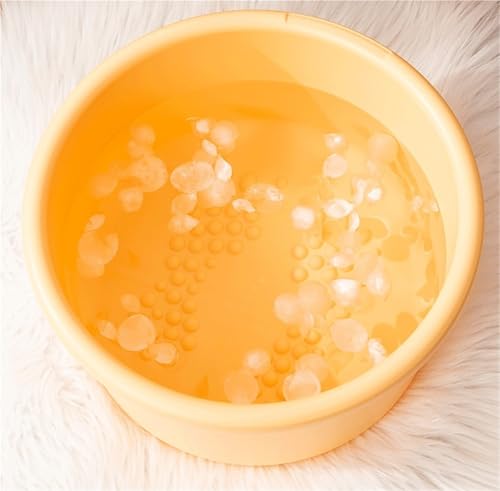 Spa de pies lavable color naranja para uso en casa miniatura 6