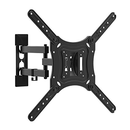 Charmount TV Wall Mount with Swivel Articulating Arm, Full Motion TV Mounting Bracket